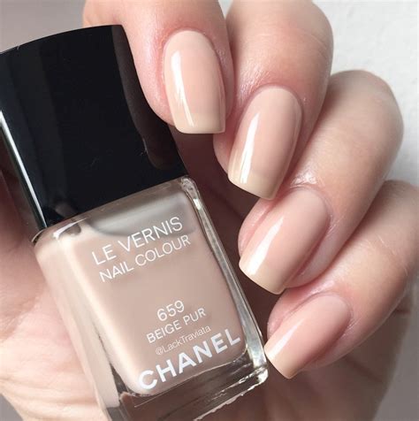 chanel nagellack beige pur|chanel longwear nail color.